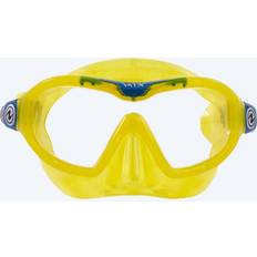 Aqua Lung dykkermaske for barn Mix Junior 4-12 år Gul/petrol