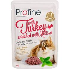Profine Katter Husdyr Profine Wet Food Pouches Adult Cat Fillets in Jelly with Turkey Enriched