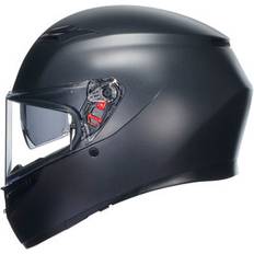 AGV Aufklappbare Helme Motorradausrüstung AGV K3 SOLID Integralhelm matt schwarz