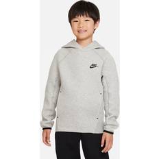 Nike tech fleece hoodie Nike Boy's Sportswear Tech Fleece Hoodie - Dark Grey Heather/Black