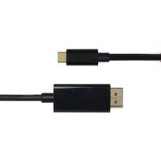 Deltaco USB-C DisplayPort 0.5m