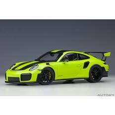 AUTOart Porsche 911 GT2 RS Weissach Package Acid Green 1:18
