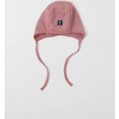 Polarn O. Pyret Merino Wool Baby Helmet Hat Pink Newborn x 36/38