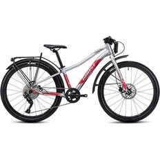 24" Mountainbikes Ghost Kato 24 Pro EQ 24" 2022 - Rainbow Silver/Riot Red Glossy