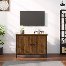 vidaXL brown oak, Engineered Wood TV Bench 60x45cm