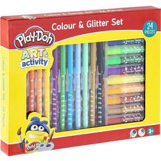 Play-Doh Leker Play-Doh color and glitter set 24 pieces