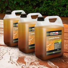 Linseed Oil Varnish Holzschutzmittel Braun, Transparent 5L