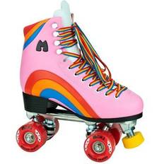 Moxi Inlines & Roller Skates Moxi Moxi Skates Rainbow Rider Fun and Fashionable Womens Roller Skates Pink Heart