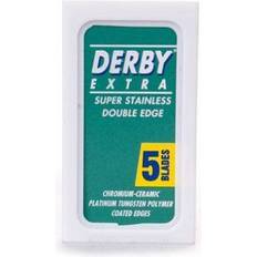 Derby Barberingstilbehør Derby Extra Double Edge Barberblad 5 stk