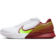 Nike Racket Sport Shoes Nike Air Zoom Vapor Pro Men's Hard Court Tennis Shoe, White/Brick