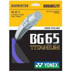 Yonex Badminton Yonex BG-65 Ti Blue Badminton String