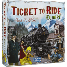 Family Board Games Ticket to Ride: Europe