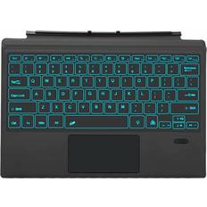 Surface Pro 7 Wireless Keyboard with Touchpad 7 Color Backlit Microsoft Surface Pro 4/5/6/7/7+