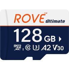 ROVE Ultimate Micro SD Card microSDXC 128GB Memory Card with USB 3.2 Type C Card Reader 170MB/s C10, U3, V30, 4K, A2 for Dash Cam, Android Smart Phones, Tablets, Games