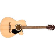 Fender String Instruments Fender Fa-135Ce Concert Acoustic-Electric Guitar Natural