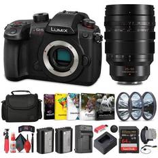 Panasonic Lumix GH5 II Mirrorless Camera 25-50mm f/1.7 Lens More