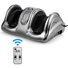 Massage Products Costway Silver Shiatsu Foot Massager with Remote