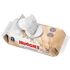 Huggies Baby care Huggies Wipes with Oat, Aloe & Vitamin E, Unscented, 1 Push Button Pack, 56 ct CVS