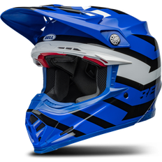 Bell Motorcycle Helmets Bell Moto-9S Flex Banshee Blue Offroad Helmet Blue Man, Woman