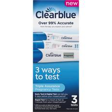 Self Tests Clearblue Triple Assurance Pregnancy Test Kit 3.0 ea