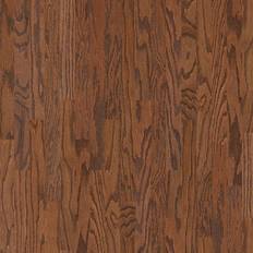 Shaw Bradford Oak Cinnamon Red Oak 3/8 in. T x 3.3 in. W Engineered Hardwood Flooring 23.8 sqft/case Dark