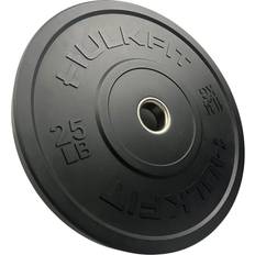 Hulkfit 2” Olympic Shock Absorbing Bumper Weight Plates 25lb Single
