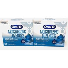 Oral-B Mouthwashes Oral-B Dry Mouth Lozenges Moisturizing Mint 36.0