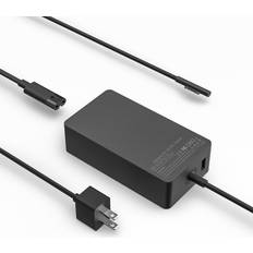 Batteries & Chargers [Upgraded Version] Surface Pro Charger 65W, Fits for Microsoft Surface Pro 7/6/5/4/3/X,Surface Laptop 1/2/3,Surface Go 1/2,Surface Book,with USB Charging Port,fit Model 1706 TG Tech