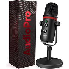 USB Streaming PC Microphone, Zero-Latency Monitoring SUDOTACK Professional  192kHz/24Bit Studio Cardioid Condenser Mic Kit with Mute Button, for  Podcasting,Gaming,Home Recording, 