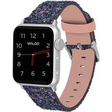 Smartwatch Strap Waloo Sparkly Leather Apple Watch Band 42/44/45mm