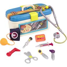 B. Toys B. Dr. Doctor Toy – Deluxe Medical Kit for Toddlers Pretend Play Set for Kids 10Piece