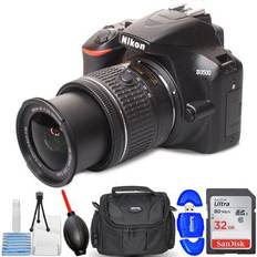 Digital Cameras Nikon D3500 DSLR Camera with 18-55mm VR Lens 1590 7PC Accessory Bundle