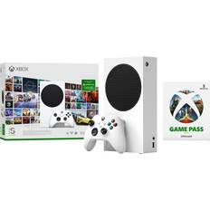 Spielkonsolen Microsoft Xbox Series S 512GB White + Game Pass Ultimate 3 Month Membership