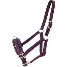 Tough-1 Halters & Lead Ropes Tough-1 Nylon Lunging Halter Brown Universal