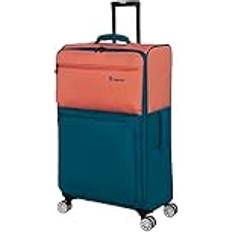Aluminum Suitcases IT Luggage Duo-Tone Checked Wheel Spinner
