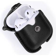 Headphone Accessories Threaded Pear Leather Case for AirPods Pro