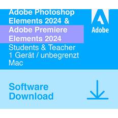 Adobe Photoshop & Premiere Elements 2024 Studierende und Lehrende unbefristet Mac