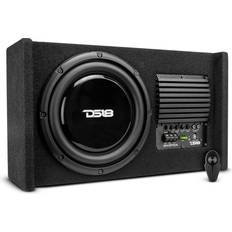 Speaker Mounted in Box Boat & Car Speakers DS18 EN-DF10A 10" Amplified Thin Shallow