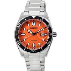 Citizen Unisex Wrist Watches Citizen Eco-Drive Orange AW1760-81X