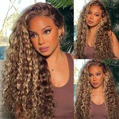 Hair Products Julia 6x4.75 Pre Cut Lace 13x4 Lace Front Wigs Honey Blonde 14 inch