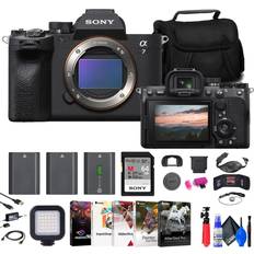 Sony a7 IV Mirrorless Camera 64GB Card Bag 2 x NP-FZ100 More