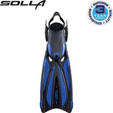 Tusa Flippers tusa SF-22 Solla Open Heel Scuba Diving Fins Cobalt Blue