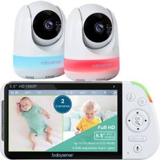 Babysense Child Safety Babysense 1080p Full HD Split-Screen Monitor Size 2 Cameras 2 Cameras