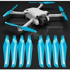 RC Accessories Master Airscrew Stealth Propellers for DJI Mini 3 Pro Blue, 4 propellers in Set