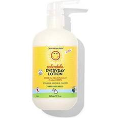California Baby Baby care California Baby California Baby Calendula Everyday Lotion Moisturizer for Dry, Sensitive Skin, Post Bath and Diaper Changing, Non-Greasy, Fast-Absorbing Formula, 100% Plant-Based USDA Certified, Calendula 19 oz