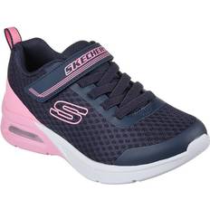 Skechers Children's Shoes Skechers Girl's Microspec Max Epic Brights Navy Textile/Synthetic Navy