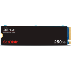 SanDisk SSD Hard Drives SanDisk Plus NVMe 250GB SDSSDA3N-250G-G26