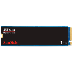 SanDisk Internal - M.2 - SSD Hard Drives SanDisk 1TB Plus NVMe SDSSDA3N-1T00-G26