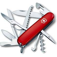 Victorinox Swiss Army Huntsman Pocket Knife, Red