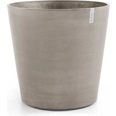 Ecopots Outdoor Planter Boxes Ecopots Pflanztopf Amsterdam Rollen Taupe